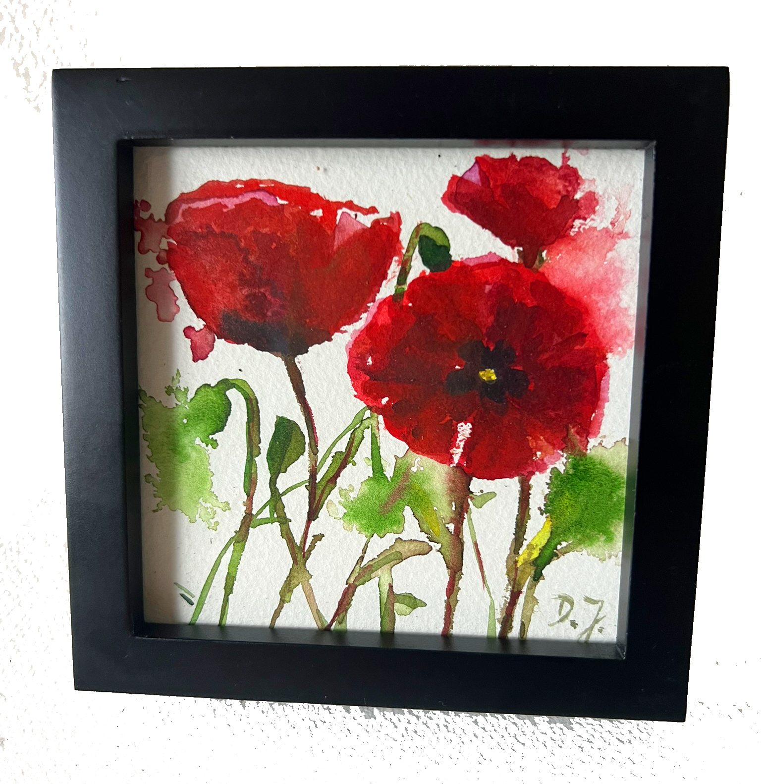 LittlMohne Floral Poem - Mohn